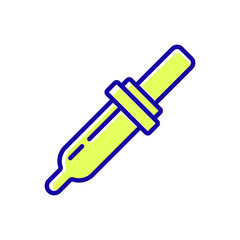 Dropper icon vector template