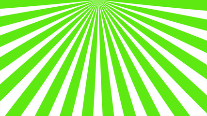 Sunburst, radiating, sun light, circuses, stripe background design. Royalty high-quality best stock image of cartoon sunburst pattern green, white background. Stripes sunburst in retro pop art style