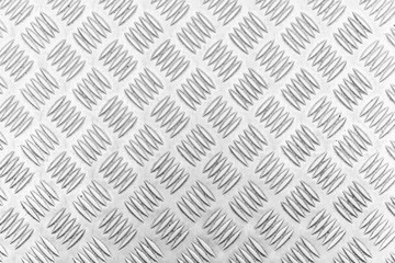 Diamond metal plate texture and background