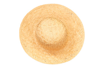 Fototapeta na wymiar sun hat on white background