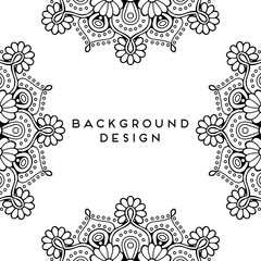 luxury ornamental mandala design background