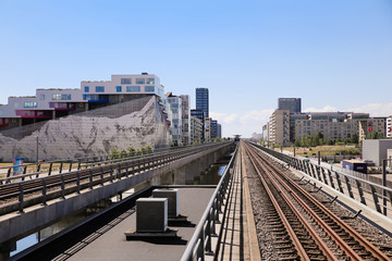 Fototapeta premium Modern architecture in copenhagen summer days