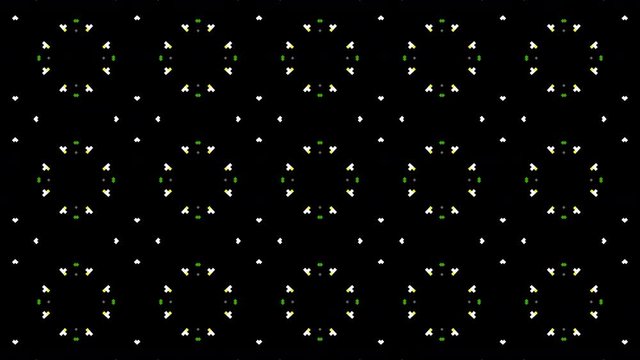 Indie abstract footage with elementary design 24 fps, with alpha, transparent bg