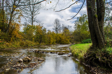 rzeka Osława Bieszczady 