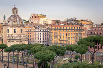 Fototapeta na wymiar Rome buildings
