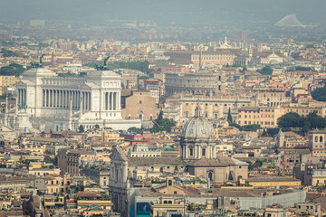 Fototapeta na wymiar Rome city landscape