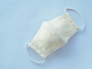 Background picture Cotton mask and dust mask pm.5