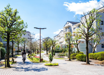 Naklejka premium 住まい・暮らし・街 イメージ