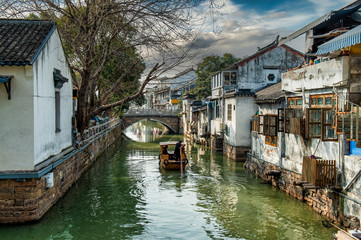 The watertown Suzhoy, the Venice of Asia