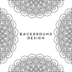 luxury ornamental mandala design background