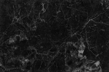 Obraz na płótnie Canvas Black grey marble floor texture background with high resolution, counter top view of natural tiles stone in seamless glitter pattern and luxurious.