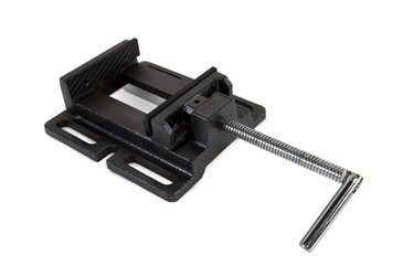 black bench vise table clamp