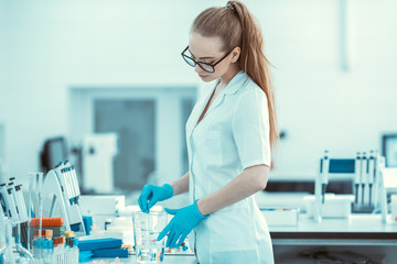 Corona virus, 2019-nCoV OR COVID-19. New Coronavirus. Doctor gets ready to fight coronavirus...