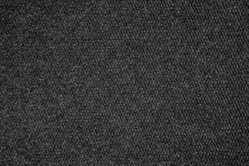 Black industrial carpet material background texture