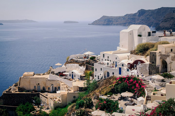 Santorini Greece Grecja - obrazy, fototapety, plakaty
