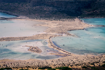 Balos Beach Crete Balos laguna Kreta - obrazy, fototapety, plakaty