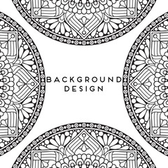 luxury ornamental mandala design background