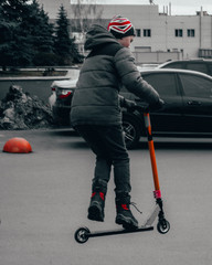 Obraz premium skater on a skateboard