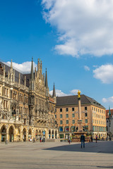 Impressionen Draußen in der Ausgangsbeschränkung Corona Virus in München