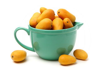 Mango on a white background