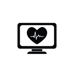 monitor with heart beat