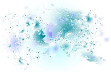 Abstract watercolor background vector image