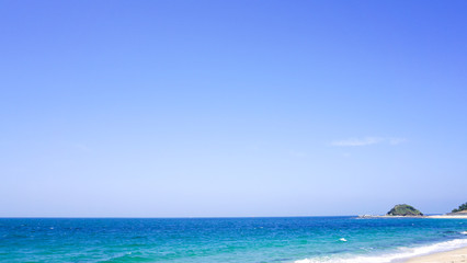 志賀島の海岸の風景
