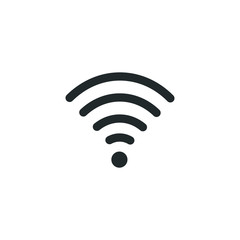 wifi icon vector simple design
