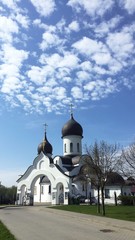 Fototapeta na wymiar church of the holy trinity