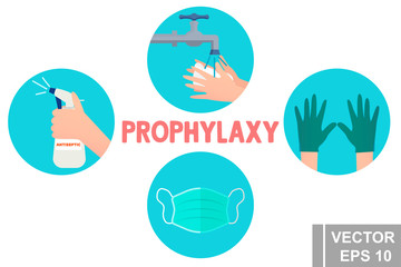 New coronavirus. Covid-19. Pandemic. Prevention Concept design for your use.