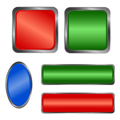 buttons of different colors for sites