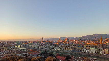 Panoramic view of Florence