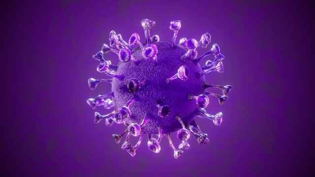 Corona Virus 3D Realisitc Render with Alpha Channel