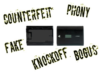 Buyer beware. Counterfeit batteries that will void your warranty.