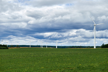 Wind farms in Lithuania