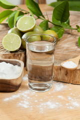 Baking soda - sodium bicarbonate, Water and lemon. 