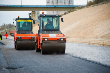 Construction of a new road