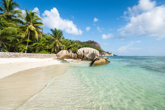 Anse Source d'Argent beach in the Seychelles
