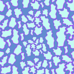 Vector illustration. Abstract multicolored bright seamless floral pattern. Design for wallpaper, covers, cards, prints.	