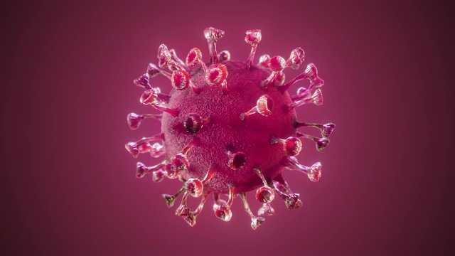 Corona Virus 3D Realisitc Render with Alpha Channel
