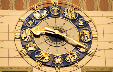 vintage clock face