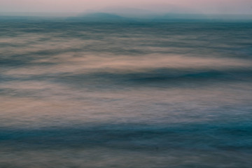 Fototapeta premium abstract of wave and blurred panning motion combined with a long exposure.