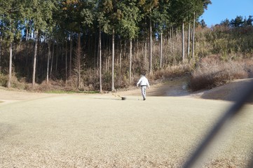 It is a photograph of golf.