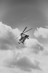 Fototapeta na wymiar helicopter 