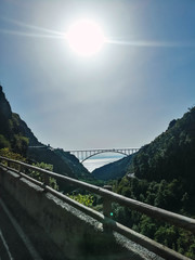 road to the mountains, in the Canary Islands