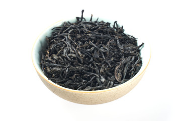 Fototapeta premium Red chinese tea kim chun mei object for creativity