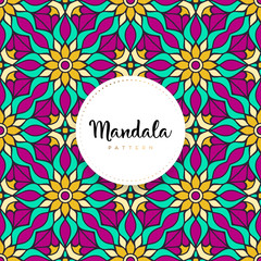 luxury ornamental mandala design background