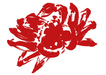 ズワイガニ、蟹、カニ、かに、マツバガニ、松葉蟹、海の幸、越前蟹、朱色、高級、シーフード、みそ、 © 詩織