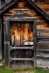 LOG PIONEER BUILDINGS FROM SAINT MARIE AMONG THE HURONS MIDLAND ONTARIO CANADA