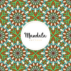 Fototapeta na wymiar luxury ornamental mandala design background
